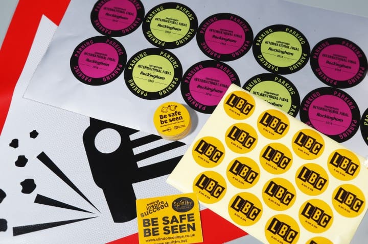 Reflective stickers Reflective stickers