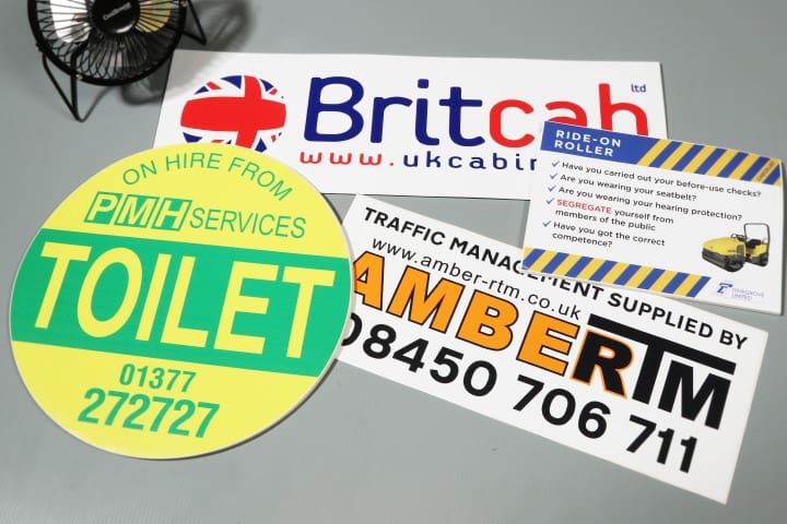 What kind of stickers are waterproofstickers