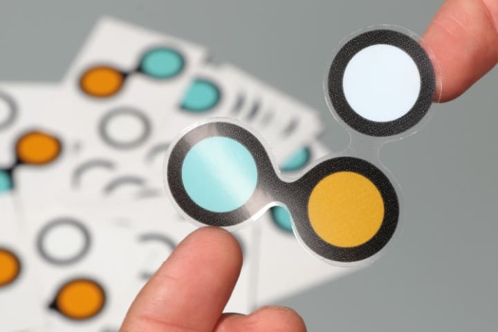 White Printed Stickers | Custom White Print Stickers | Edge Stickers